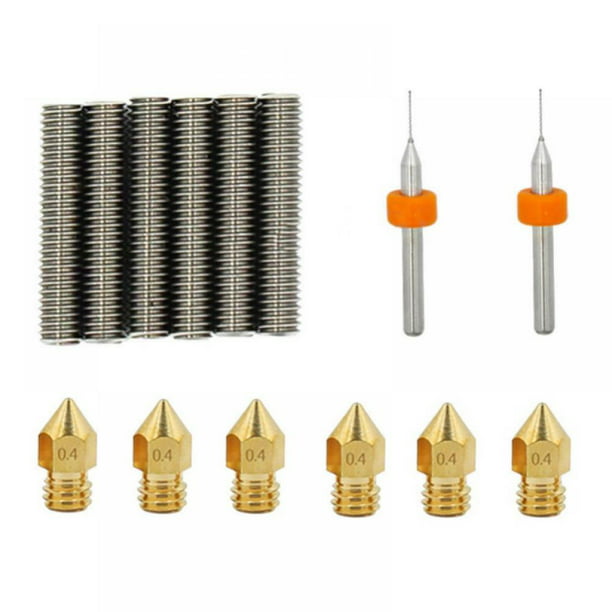1PCS 3D Printer Nozzle Orange Cleaning Tool 0.4mm Drill Bit for Extruder RepRap